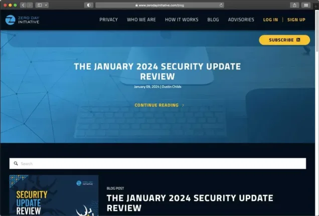 The Zero Day Initiative Blog