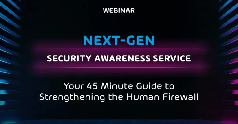 Security Awareness Training Webinar