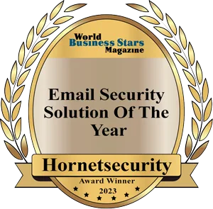 World Business Stars Magazine - Email Security Solution Of The Year Winner