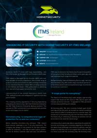 ITMS Ireland & Hornetsecurity Case Study