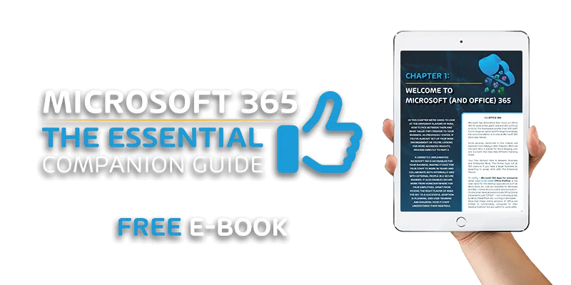 Discover the power of Microsoft 365 with our essential companion guide - eBook