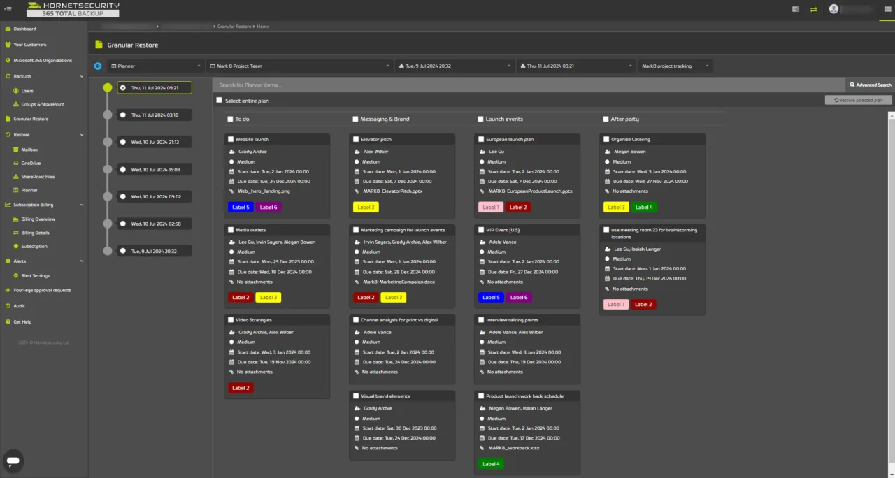 MS Planner for 365 Total Backup