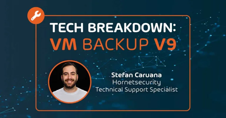 Tech Breakdown: VM Backup V9