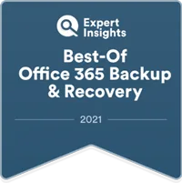 Expert Insights - Best Of Office 365 Backup and Recovery Award