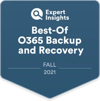 Expert Insights - Best Of O365 Backup and Recovery Award