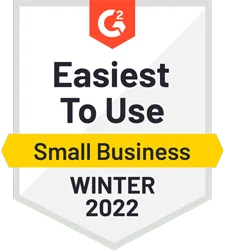 G2 - Easiest to Use Small Business