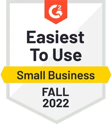 G2 - Easiest to Use Small Business