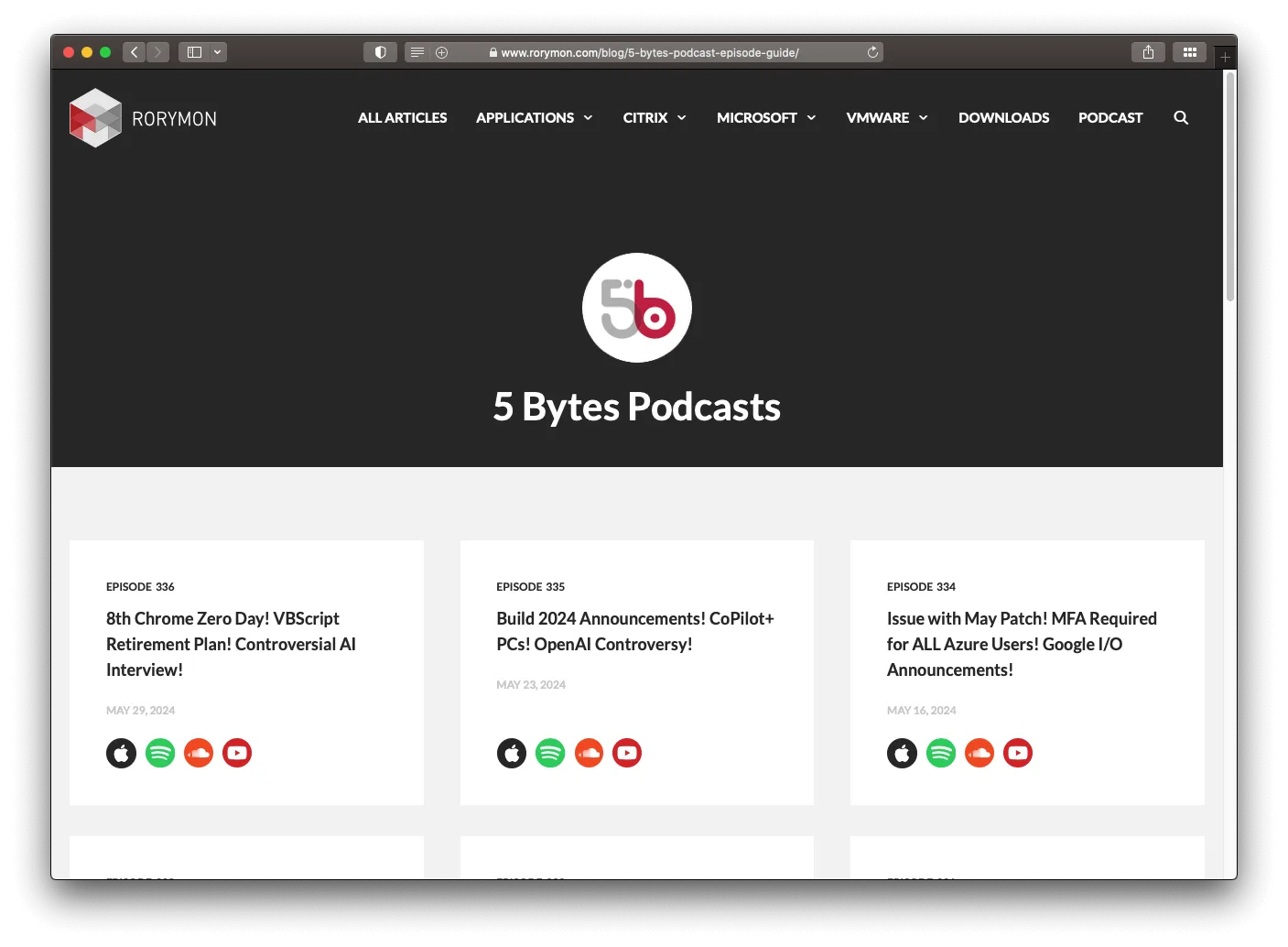 5 Bytes Podcast