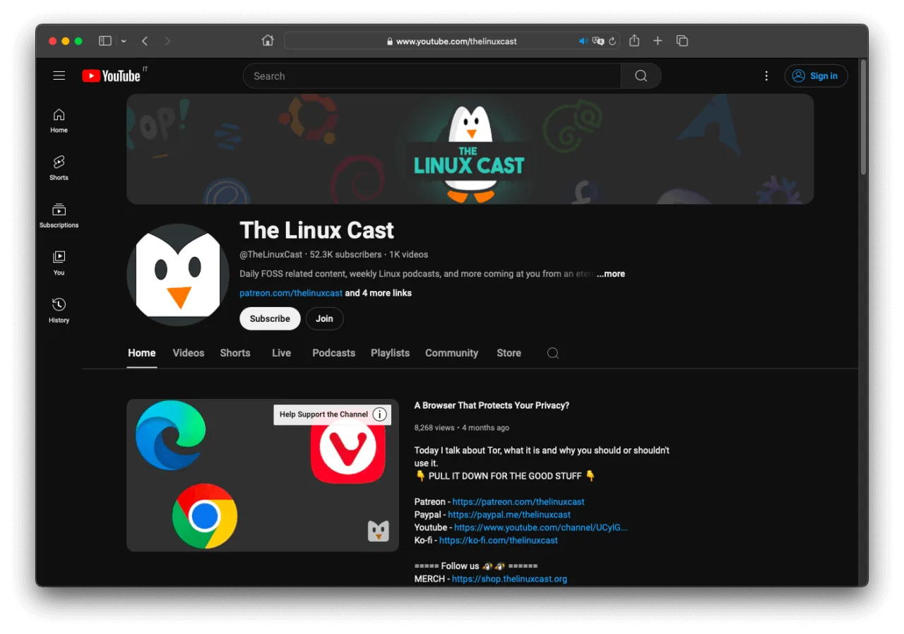 Linux Cast