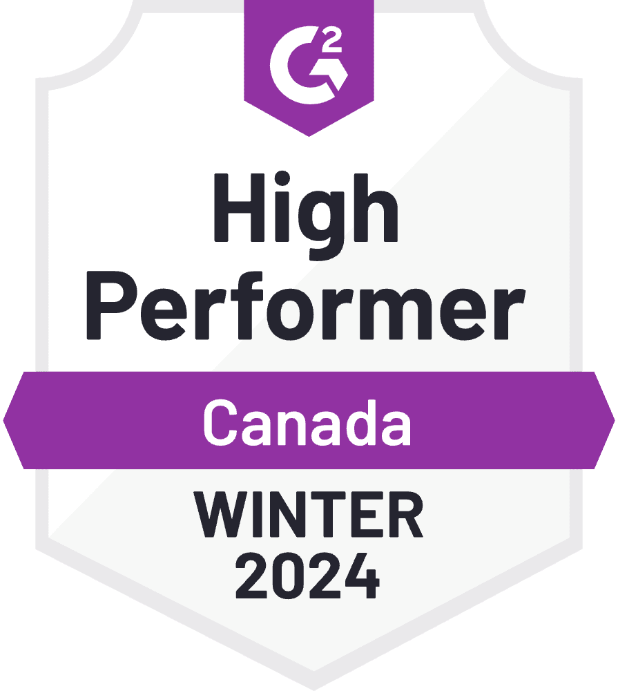 G2 Winter Awards 2024: Highest Performer, Canada, VM Backup