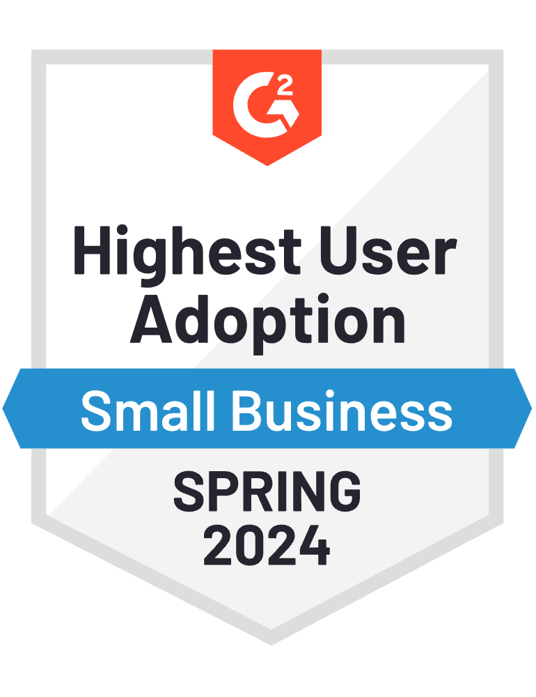 G2 Spring Awards 2024: Highest User Adoption, Small Business, VM Backup