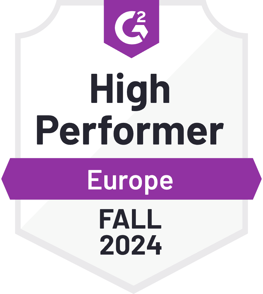 G2 Fall Awards 2024: High Performer, Europe, 365 Total Backup