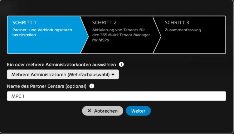 Connecting to Microsoft Partner Center