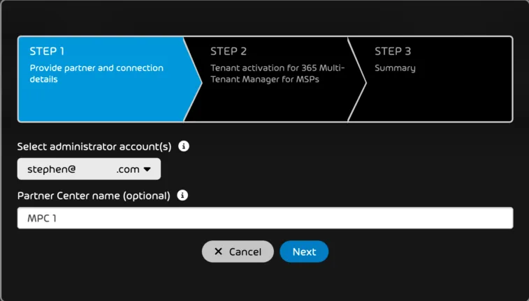 Connecting to Microsoft Partner Center EN