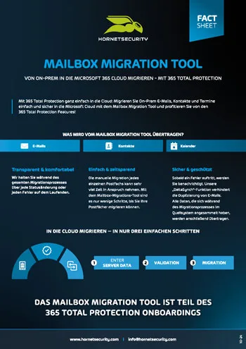 Fact Sheet Mailbox Migration Tool Cover