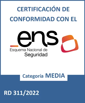 ens Certificate RD 311/2022