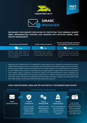 Thumbnail : DMARC Manager Fact Sheet