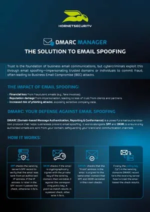 DMARC Manager : The solution to Email spoofing