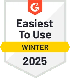 G2 Winter Awards 2025 : Easiest To Use, 365 Total Backup