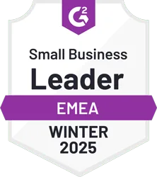 G2 Winter Awards 2025 : Leader, Small Business in EMEA, Hornetsecurity VM Backup