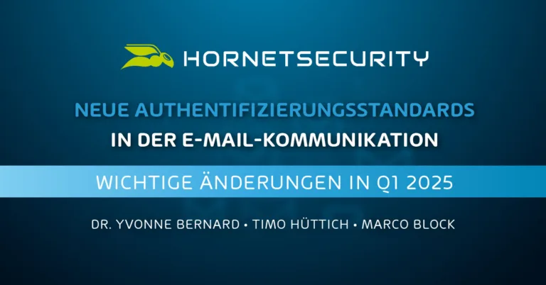 Neue Authentifizierungsstandards in der E-Mail-Kommunikation