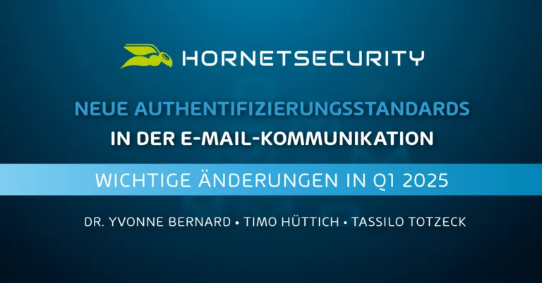 Neue Authentifizierungsstandards in der E-Mail-Kommunikation