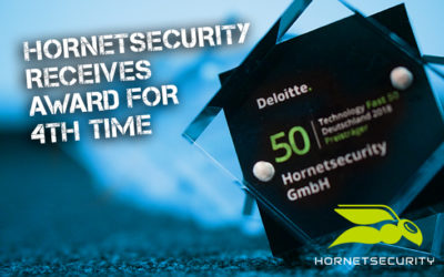 “Technology Fast 50 Award 2018” – Hornetsecurity honoured for the fourth time