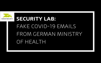 Fake Corona-E-Mail vom Bundesministerium für Gesundheit enthält Malware